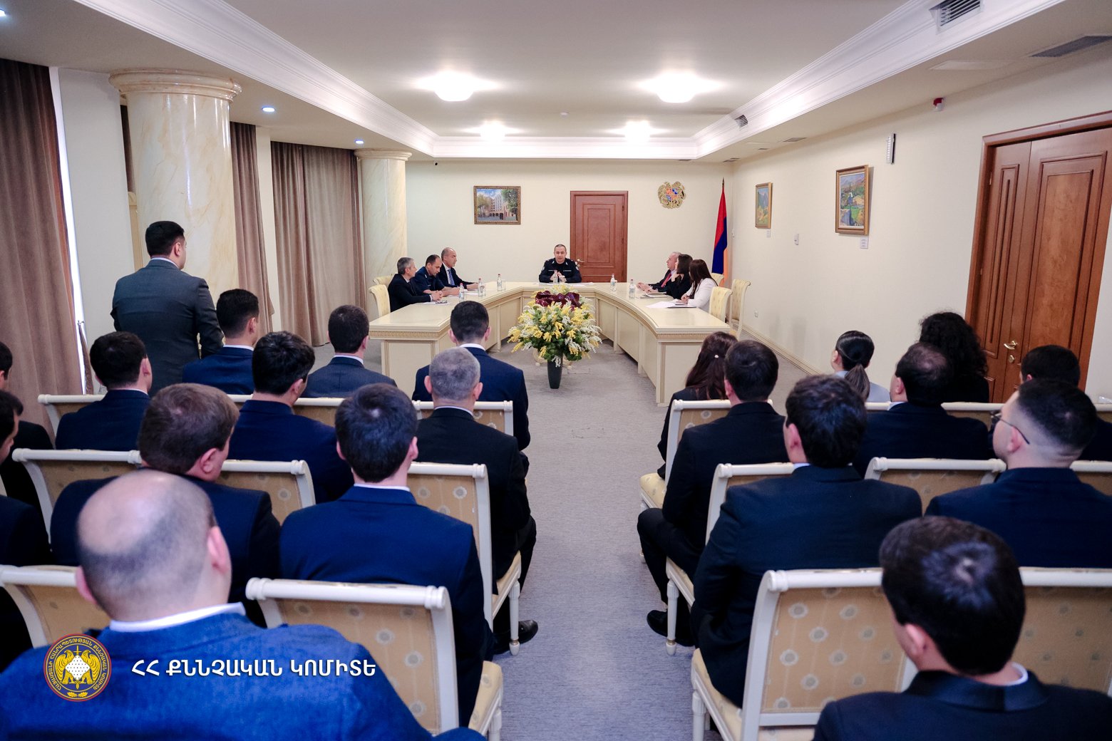 Քննչական կոմիտեի նախագահը հանդիպել է ապագա քննիչների հետ